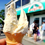 飯田牧場 - バニラとラムレーズン！旨し