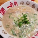 博多 一風堂 大名本店 - 白並520円＋メンマ100円