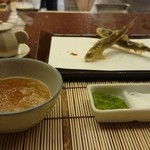 京都祇園 天ぷら八坂圓堂 - 若鮎