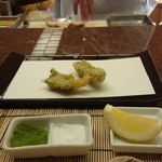 京都祇園 天ぷら八坂圓堂 - 大葉巻き