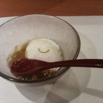 びすとろ希味 - 温泉卵のゼリーかけ