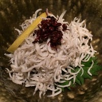 魚心 新宿総本店 - 釜揚げさらす、再来。