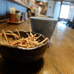 いな穂 - お昼のそばセットは揚げそばからスタート