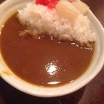 カレー居酒屋 ジャイアンツ茶房 - 一口角煮カレー