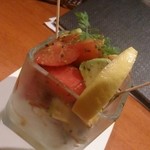 デコボコ - トマトとアボガドのサラダ♡