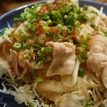 博多屋台 九一麺 - 豚しゃぶサラダ