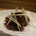 新ばし 星野 - 2015/7 牛のしぐれ