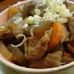 博多屋台 九一麺 - もつ煮432円