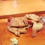 春寿司 - ホッキ貝炙り