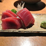 酒とそば まるき - 本鮪のお造り