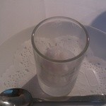 御影 ジュエンヌ - ２０１５年７月　口直し　新生姜のグラニテ