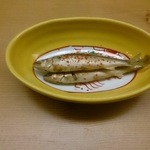 鮨 田可尾 - 琵琶湖の稚鮎の唐人煮