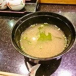 梅丘寿司の美登利総本店 - 味噌汁