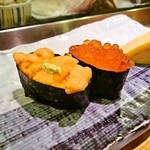 梅丘寿司の美登利総本店 - 雲丹・いくら