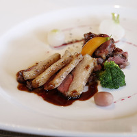 西欧料理 サヴァカ - メインのアナグマ