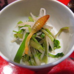 草喰 なかひがし - もやしと土筆のお浸し