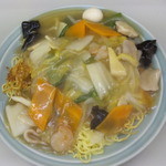 ラーメン太郎 - うま煮あんかけ焼きそば（大盛）