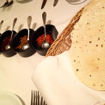 シターラ - いつもの4種類とパパド