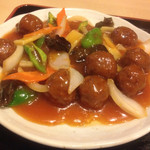 台湾料理 百味鮮 - 2015.7.3  肉団子の甘酢☆