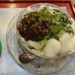 彩茶 - 台湾抹茶カキ氷