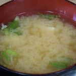 丸八食堂 - 味噌汁