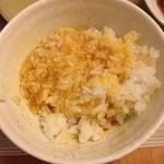 木古里 - 銀シャリ卵かけご飯