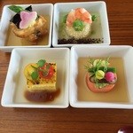 海菜寺 - ４種の旬彩小鉢
