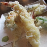 やまさと - 天ぷら接写