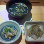 たらふく　うなり - お通し 税抜き400円 破格の内容！