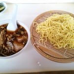 瀛客山 - 辛醤油つけ麺1.5   800円