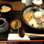 そじ坊 - おろしそば定食でございます