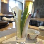 鮨・日本料理 暦 - 暦弁当
            野菜スティック、水々しさ満点