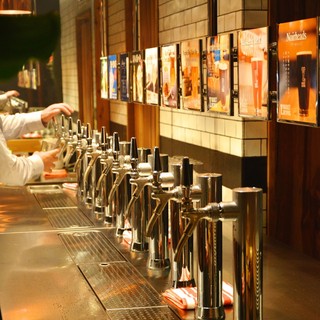 出来たて！醸造所直送の新鮮なクラフトビール「飲み放題」！