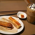 スティックスイーツファクトリー ゆめモール下関店 - ザクレアチョコレート、ニューヨークチーズケーキ、アイスカフェモカ♪