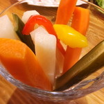 グルメストアフクシマ 福島肉店 - ピクルス、絶品ワイン泥棒