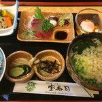 宝寿司 - 宝定食 1030円