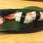 宝寿司 - 追加の甘エビ