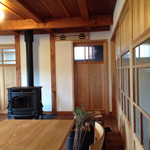 喫茶 ノラネコ - 暖炉とスタッフルーム？