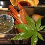 鮨 田なべ - 前菜