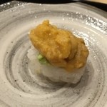 鮨 田なべ - 生雲丹