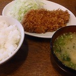 入船 - ロースかつ定食　900円