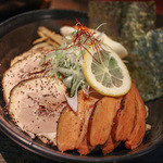 麺者すぐれ - 2015年7月再々訪：つけ麺すぐれ 全部のせ☆