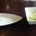 Ristorante めぐみ - 鴨ハムとサラダ