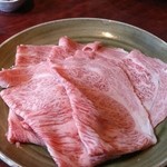 登起波分店  登  - すき焼き「松」のお肉～！