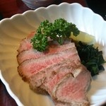 登起波分店  登  - 薄切りレアステーキ