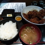 DINING 彩 - 超山盛り唐揚げ定食
