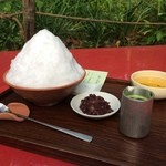 さるや - 氷室の氷　抹茶あずき