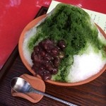 さるや - 氷室の氷　抹茶あずき