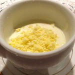 レストラン ツキダテ - トウモロコシの冷たいスープ