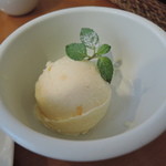 ラ・フレッチャ - メロンのジェラード